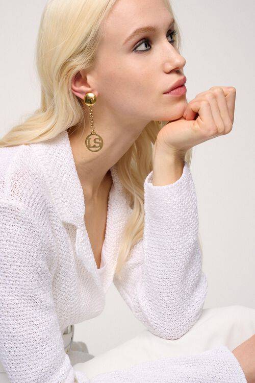 Luisa Spagnoli Nageli - Orecchini con logo