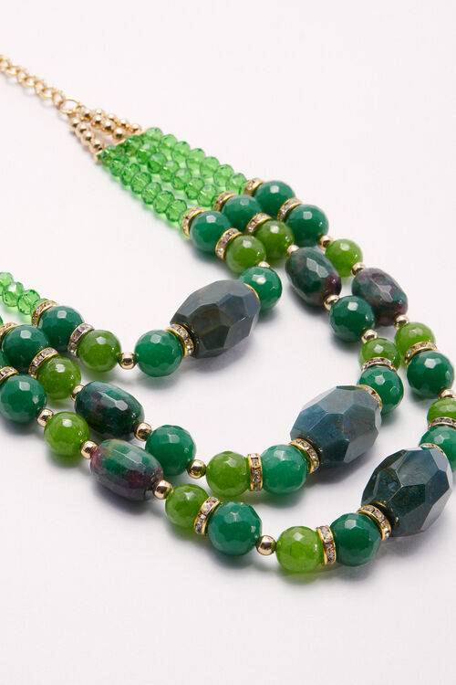 Luisa Spagnoli Nalu - Collana In Metallo E Pietre