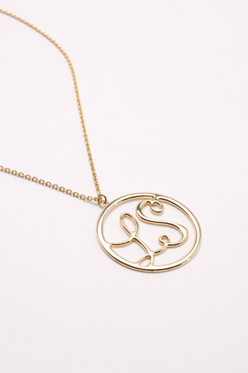 Luisa Spagnoli Natural - Collana Con Logo