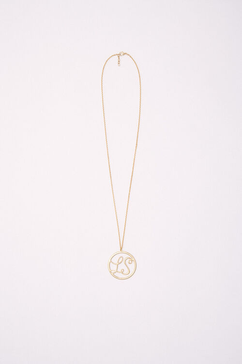 Luisa Spagnoli Natural - Collana con logo