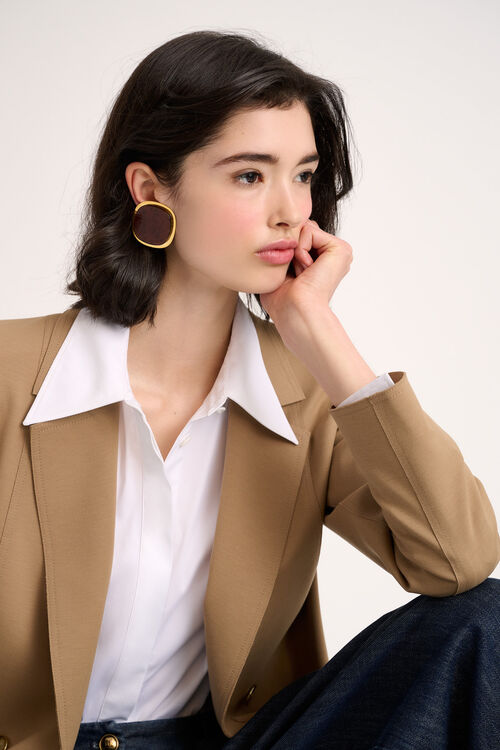 Luisa Spagnoli Neander - Orecchini A Borchia