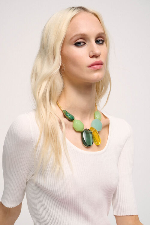 Luisa Spagnoli Negrar - Collana in resina