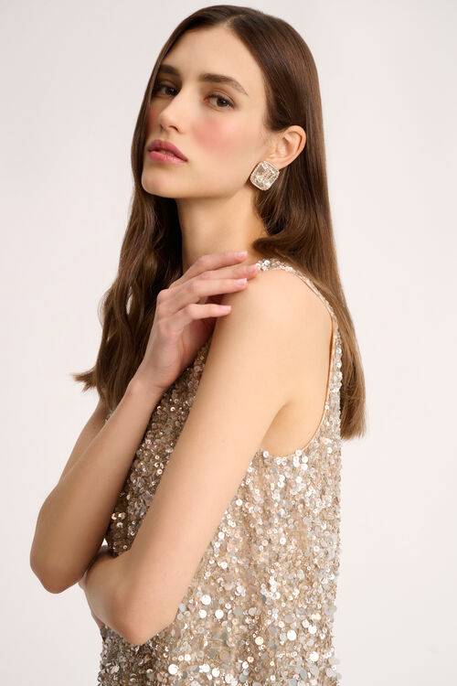 Luisa Spagnoli Nicarco - Orecchini con strass