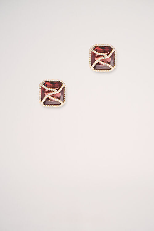 Luisa Spagnoli Nicarco - Orecchini con strass