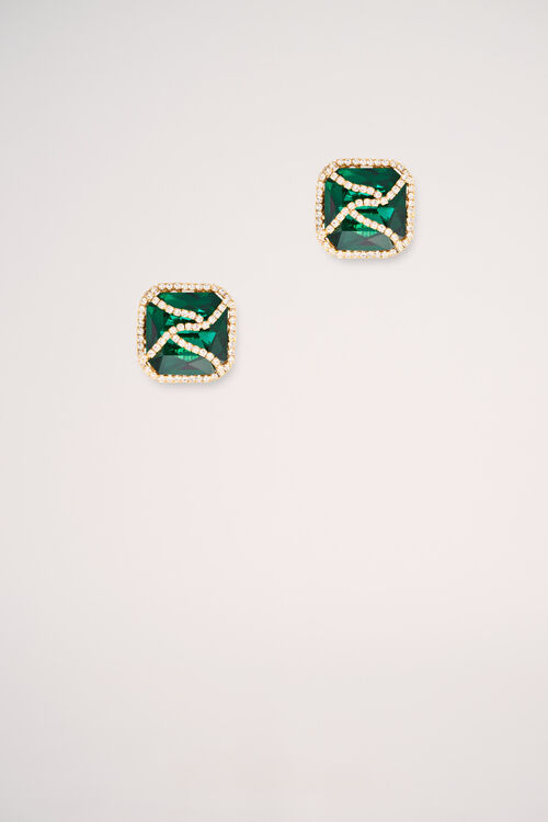 Luisa Spagnoli Nicarco - Orecchini con strass