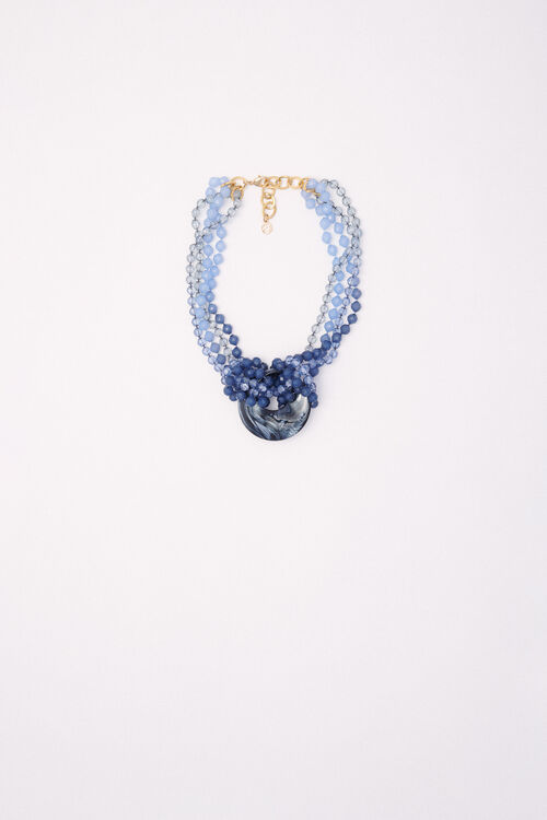 Luisa Spagnoli Novella - Collana In Metallo E Pietre