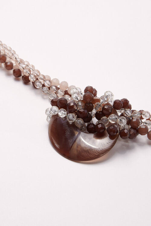 Luisa Spagnoli Novella - Collana In Metallo E Pietre