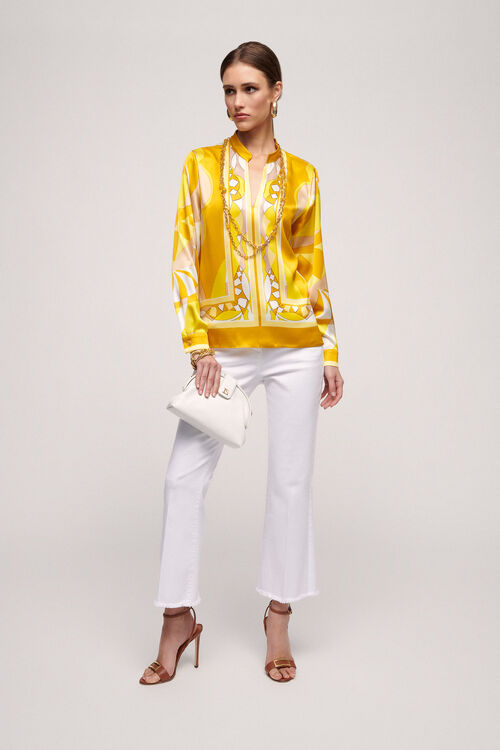 Luisa Spagnoli Nurachi - Collana Con Catene E Pietre