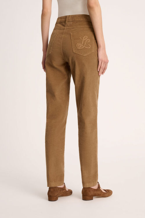 Luisa Spagnoli Ogniora - Pantaloni In Velluto