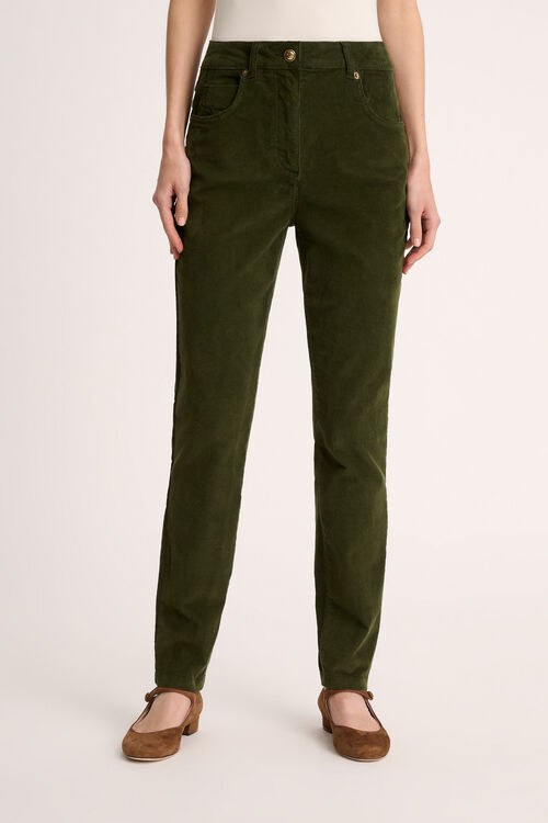 Luisa Spagnoli Ogniora - Pantaloni in velluto