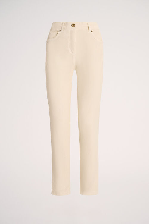 Luisa Spagnoli Ogniora - Pantaloni In Velluto