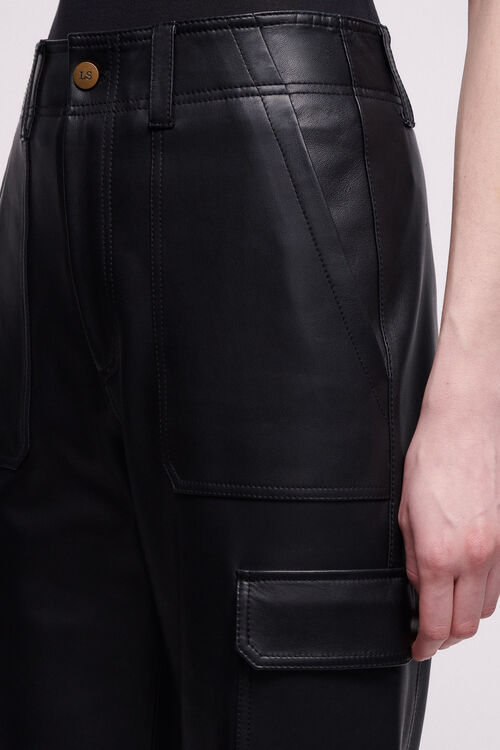 Luisa Spagnoli Origine - Pantalone In Pelle