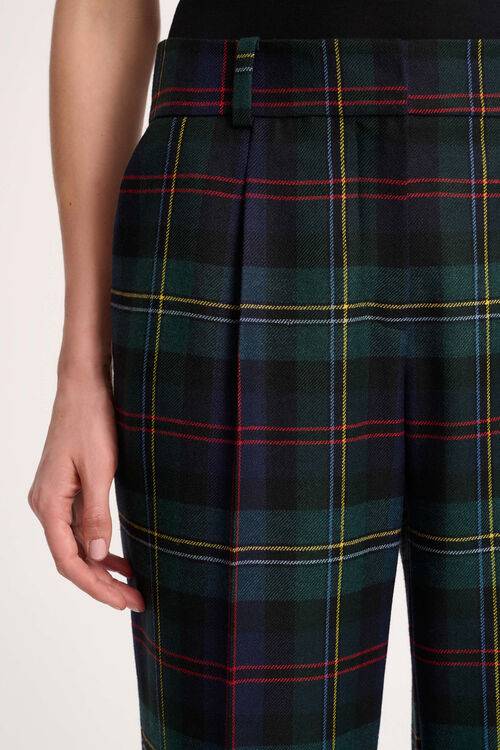 Luisa Spagnoli Ortaggio - Pantaloni Tartan