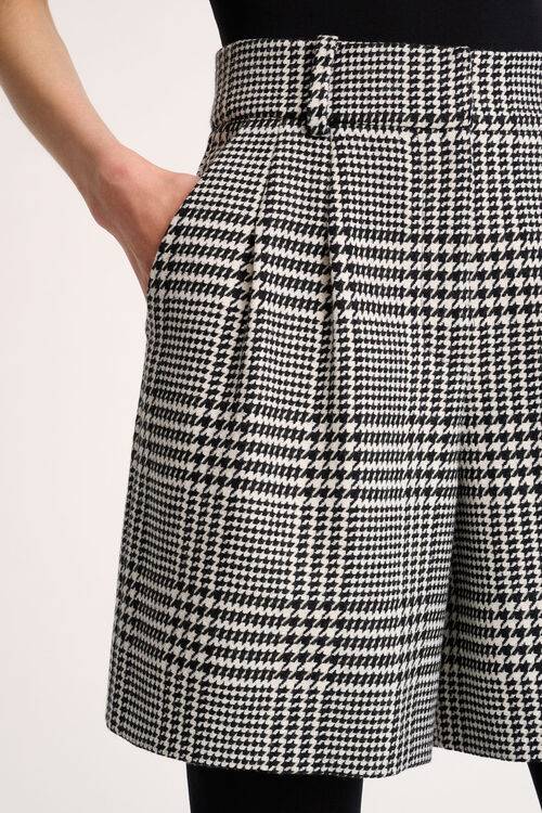 Luisa Spagnoli Otilia - Bermuda Pied-de-poule