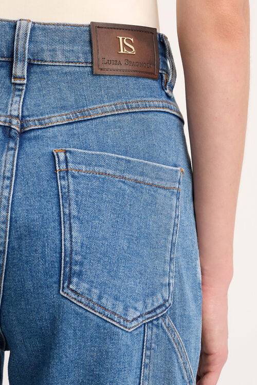 Luisa Spagnoli Otis - Pantaloni Utility In Denim