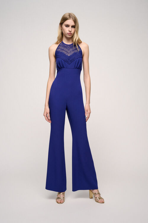 Luisa Spagnoli Pace - Tuta dettaglio macramè