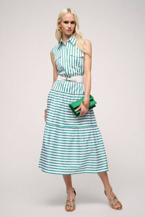 Luisa Spagnoli Pellicola - Abito A Righe