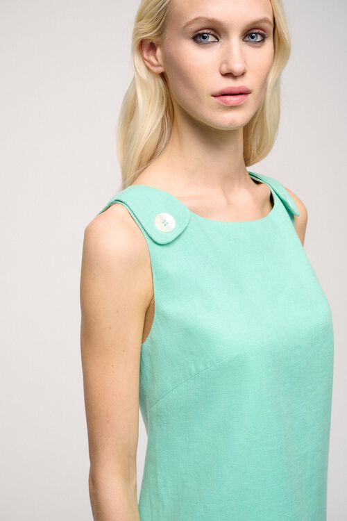 Luisa Spagnoli Piega - Tubino In Lino