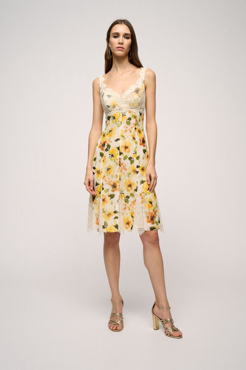 Luisa Spagnoli Polimero - Abito floreale