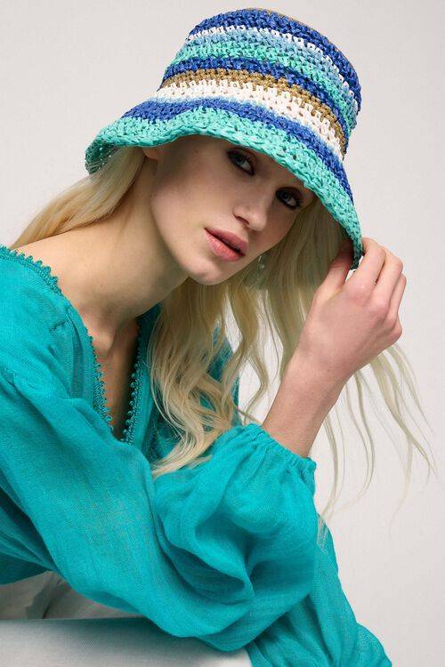 Luisa Spagnoli Ramo - Cappello Bucket A Righe