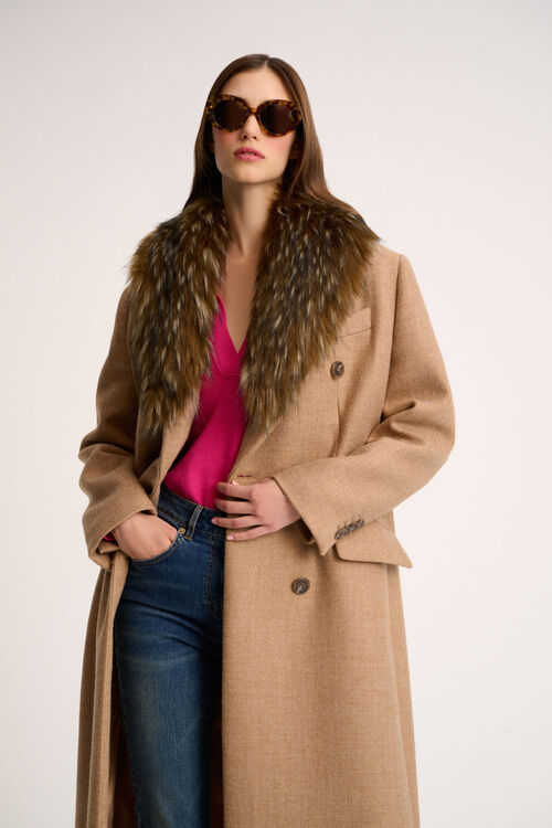Luisa Spagnoli Redazione - Collo Faux Fur