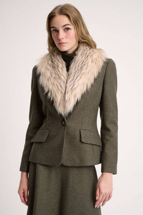 Luisa Spagnoli Redazione - Collo Faux Fur