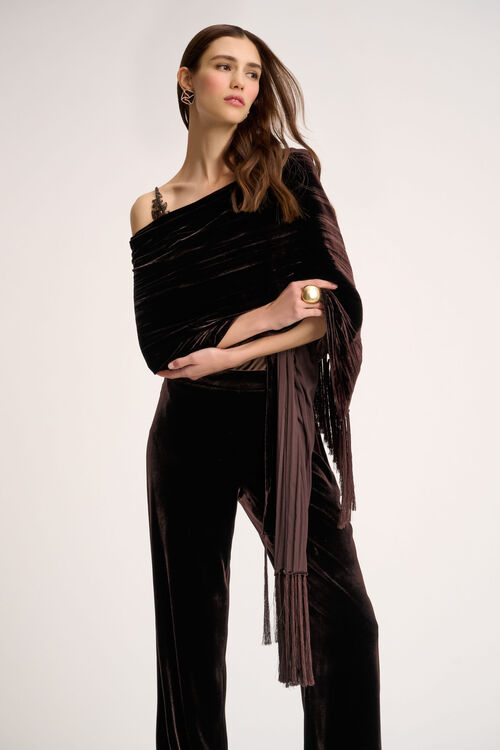 Luisa Spagnoli Registro - Stola In Velluto