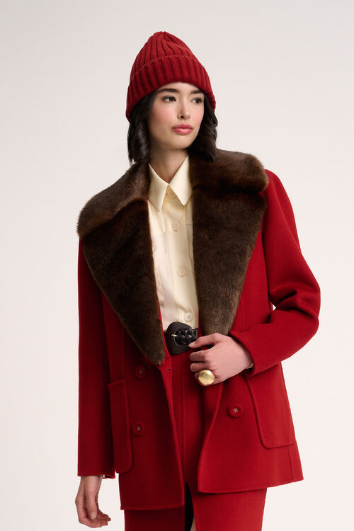 Luisa Spagnoli Rica - Collo faux fur