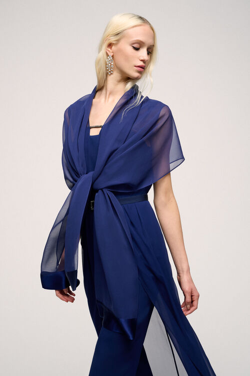 Luisa Spagnoli Riflettere - Sciarpa in georgette