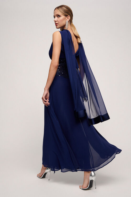 Luisa Spagnoli Riflettere - Sciarpa In Georgette