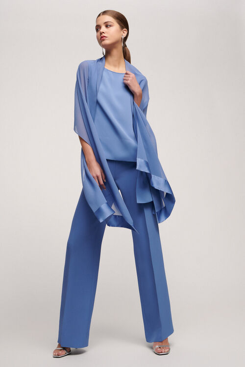 Luisa Spagnoli Riflettere - Sciarpa In Georgette