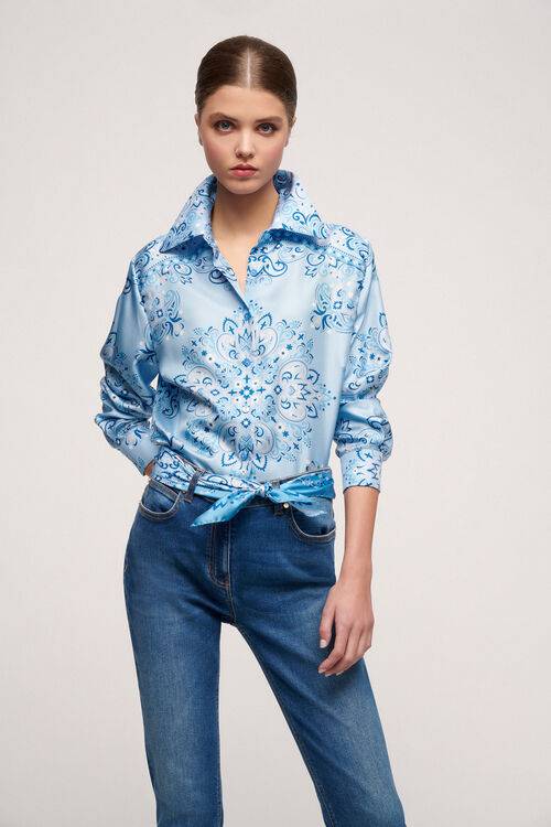 Luisa Spagnoli Rodarte - Foulard Stampato