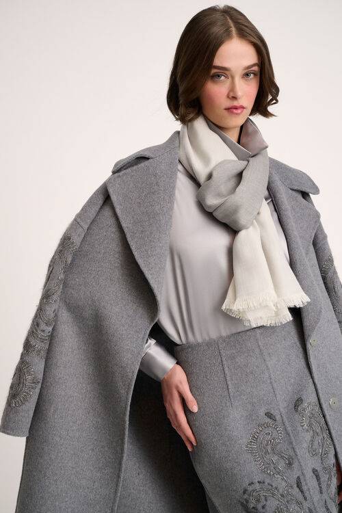 Luisa Spagnoli Rodi - Sciarpa In Misto Lana