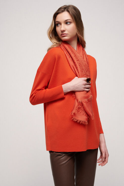 Luisa Spagnoli Romanzo - Stola Con Logo