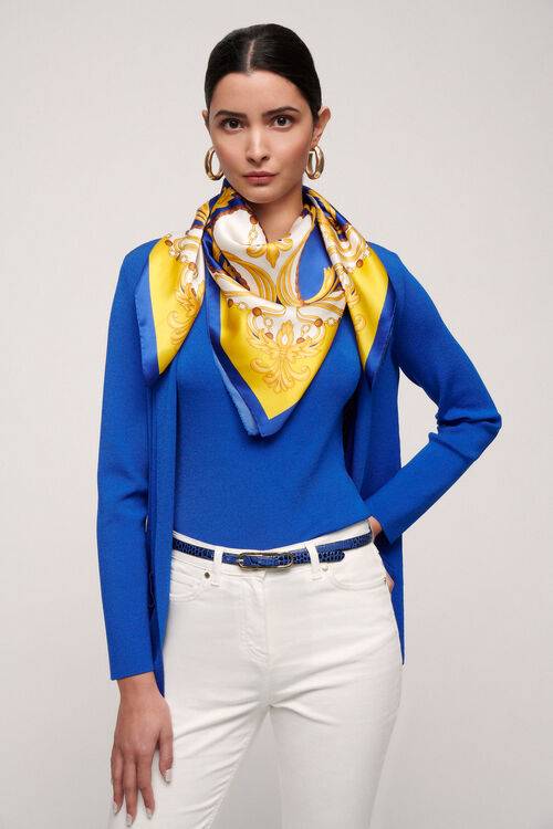 Luisa Spagnoli Rondine - Foulard In Seta