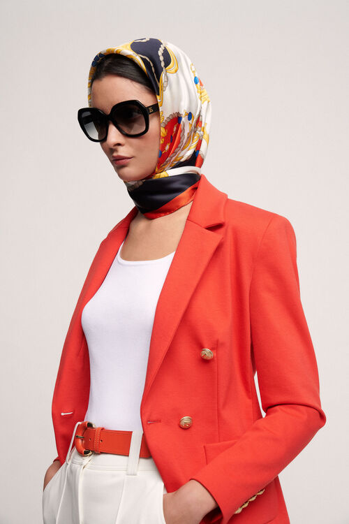 Luisa Spagnoli Rondine - Foulard In Seta