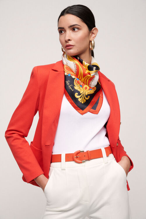 Luisa Spagnoli Rondine - Foulard In Seta
