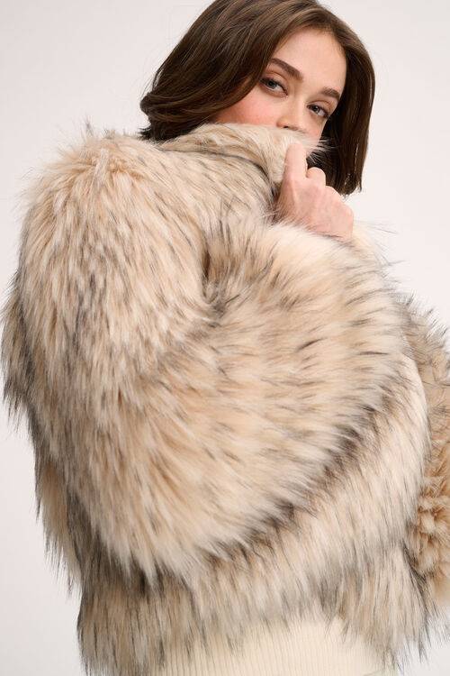 Luisa Spagnoli Saga - Giacca In Faux Fur