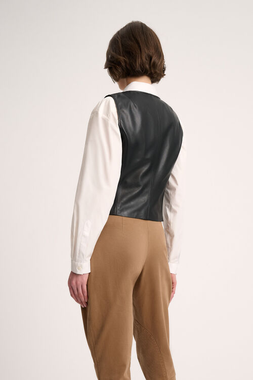 Luisa Spagnoli Sapore - Gilet In Pelle
