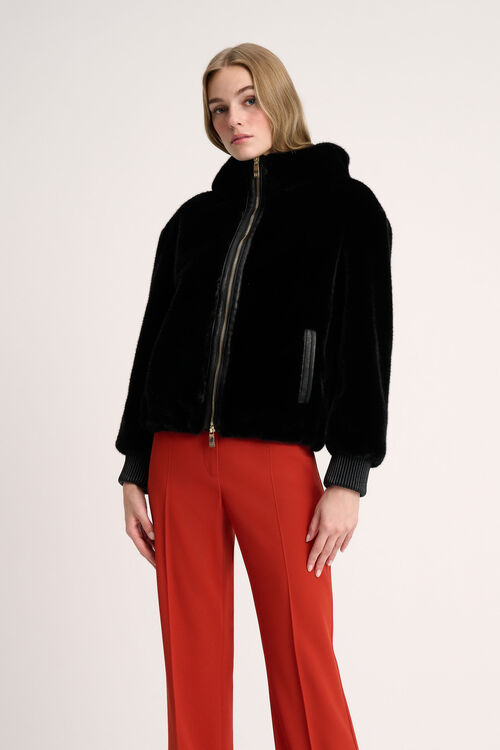 Luisa Spagnoli Scheggia - Giubbotto faux fur