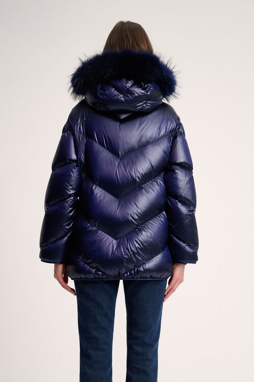 Luisa Spagnoli Sconto - Piumino Con Cappuccio