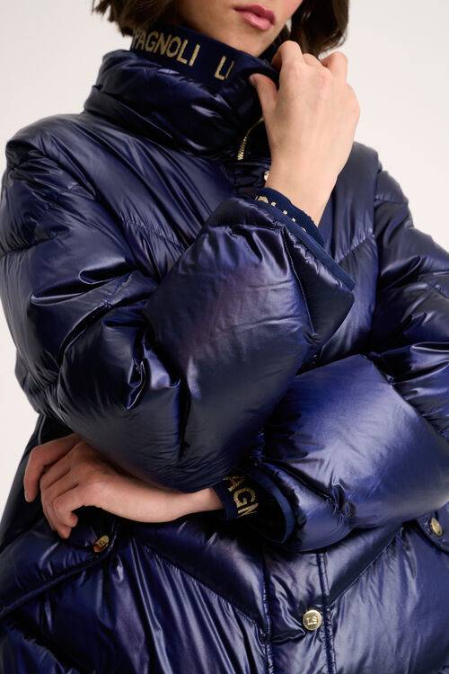 Luisa Spagnoli Sconto - Piumino Con Cappuccio