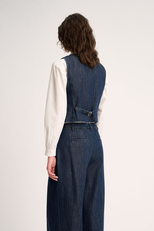 Luisa Spagnoli Scudiero - Gilet In Denim