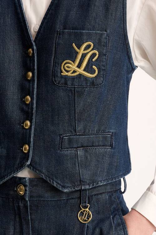 Luisa Spagnoli Scudiero - Gilet In Denim