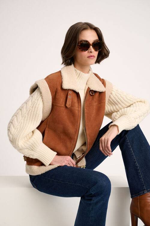 Luisa Spagnoli Severo - Gilet In Montone