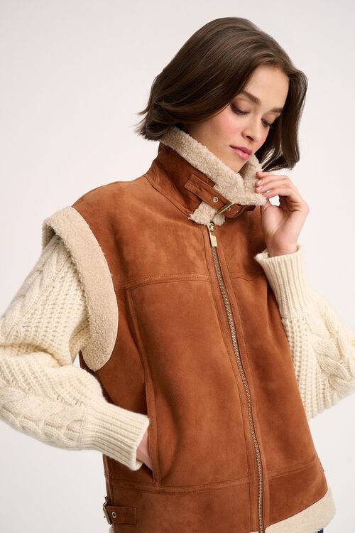 Luisa Spagnoli Severo - Gilet in montone