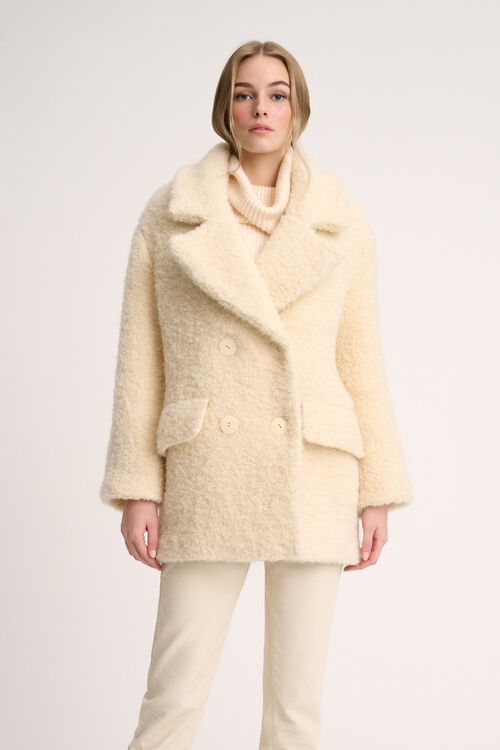 Luisa Spagnoli Sociale - Caban teddy