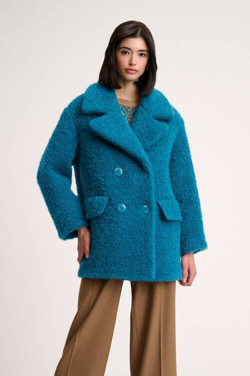 Luisa Spagnoli Sociale - Caban teddy