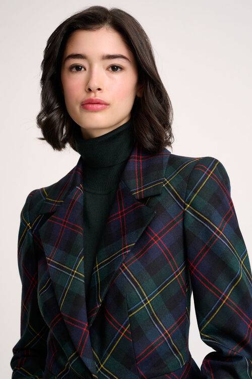 Luisa Spagnoli Soluzione - Blazer Tartan