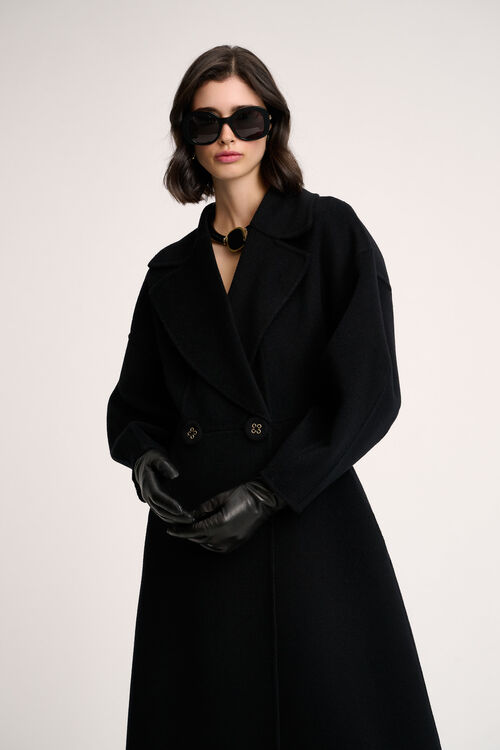 Luisa Spagnoli Sondaggio - Cappotto In Panno Di Lana